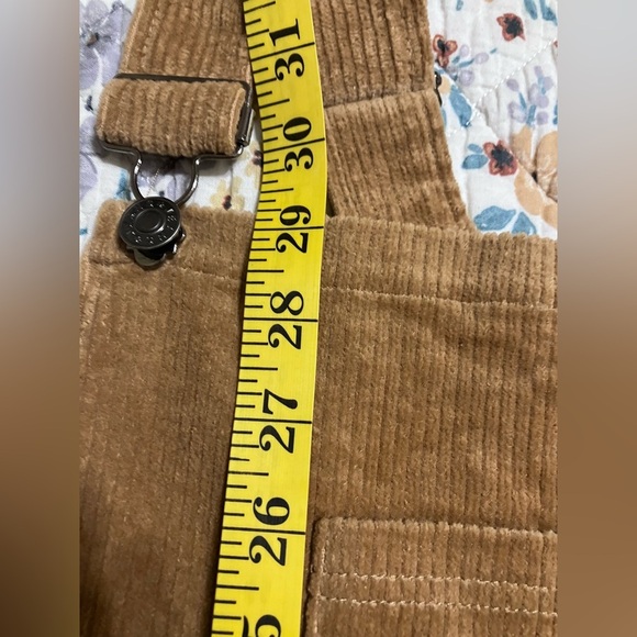 Umgee Tan Corduroy Overall Dress - Picture 7 of 7